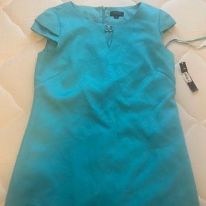 Tahari turquoise dress size 10